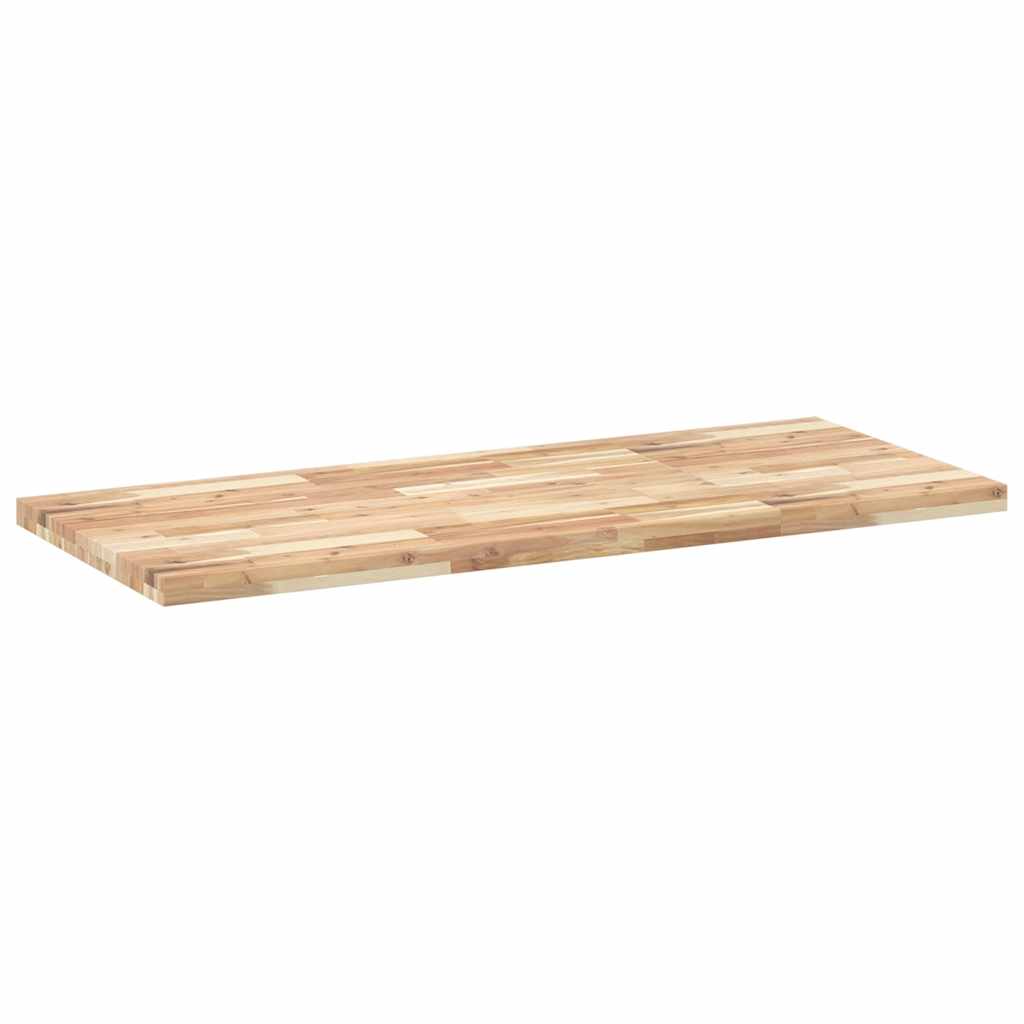 Schreibtischplatte Unbehandelt 60x50x2 cm Massivholz Akazie