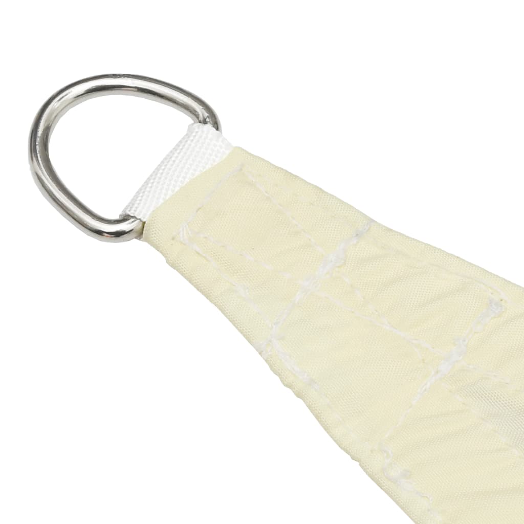 Sonnensegel Oxford-Gewebe Trapezförmig 2/4x3 m Beige