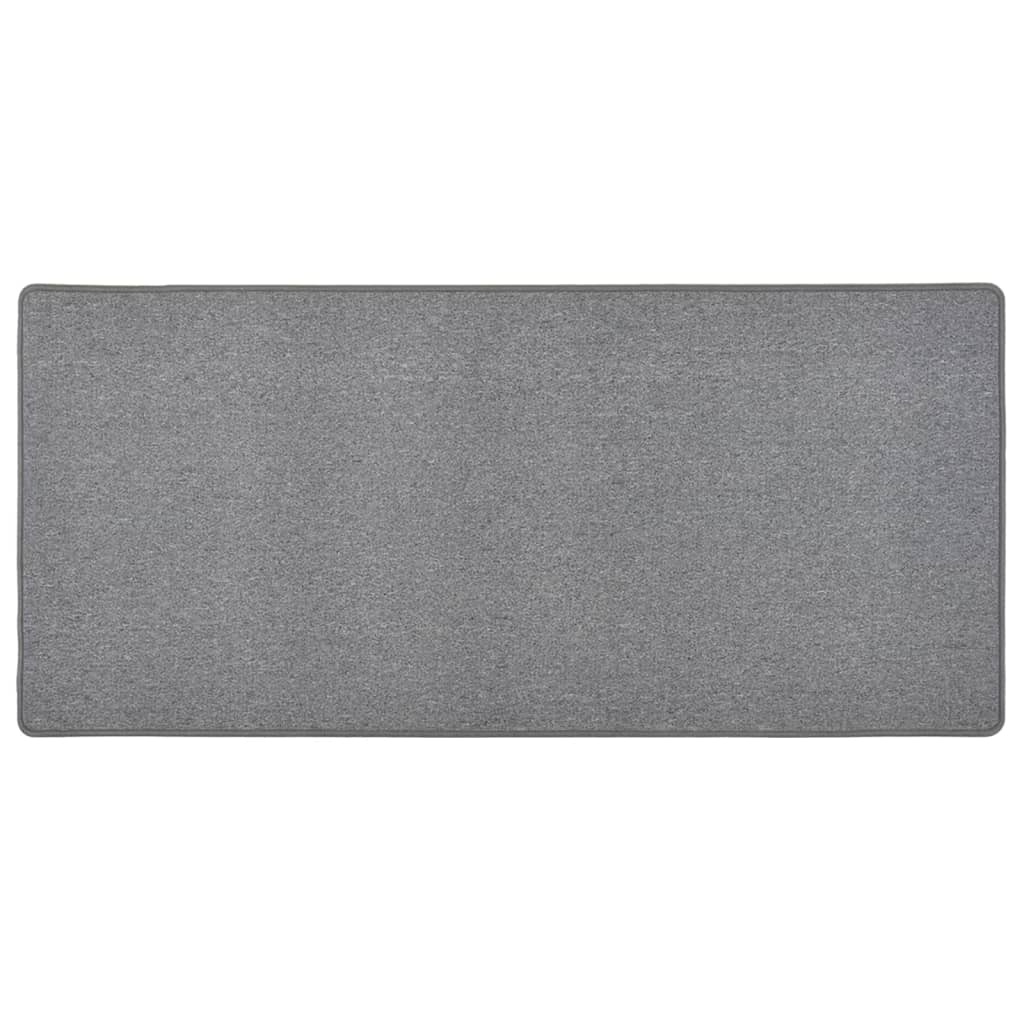 Teppichläufer Anthrazit 80 x 500 cm 100% Polypropylen