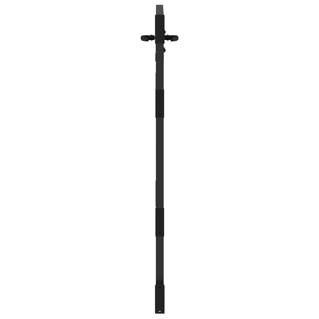 Gartentor 85x75 cm Cortenstahl Gras-Design