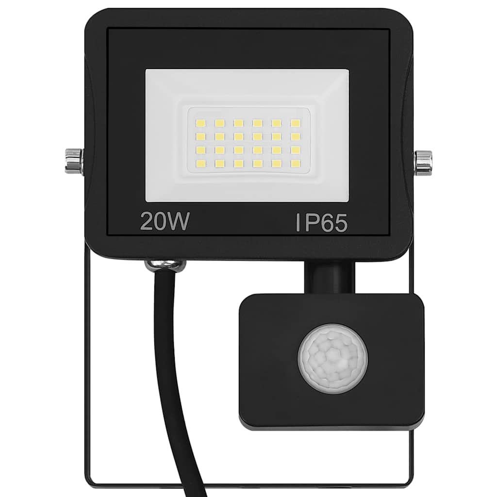 LED-Fluter mit Sensor 10W Warmweiß