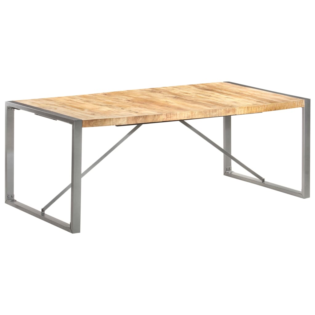 Esstisch 220x100x75 cm Massivholz Akazie