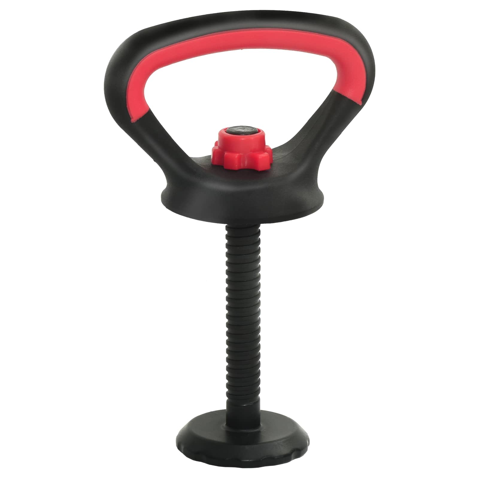 2-in-1 Hantelset 30kg Schwarz und Rot Zement und Eisensand
