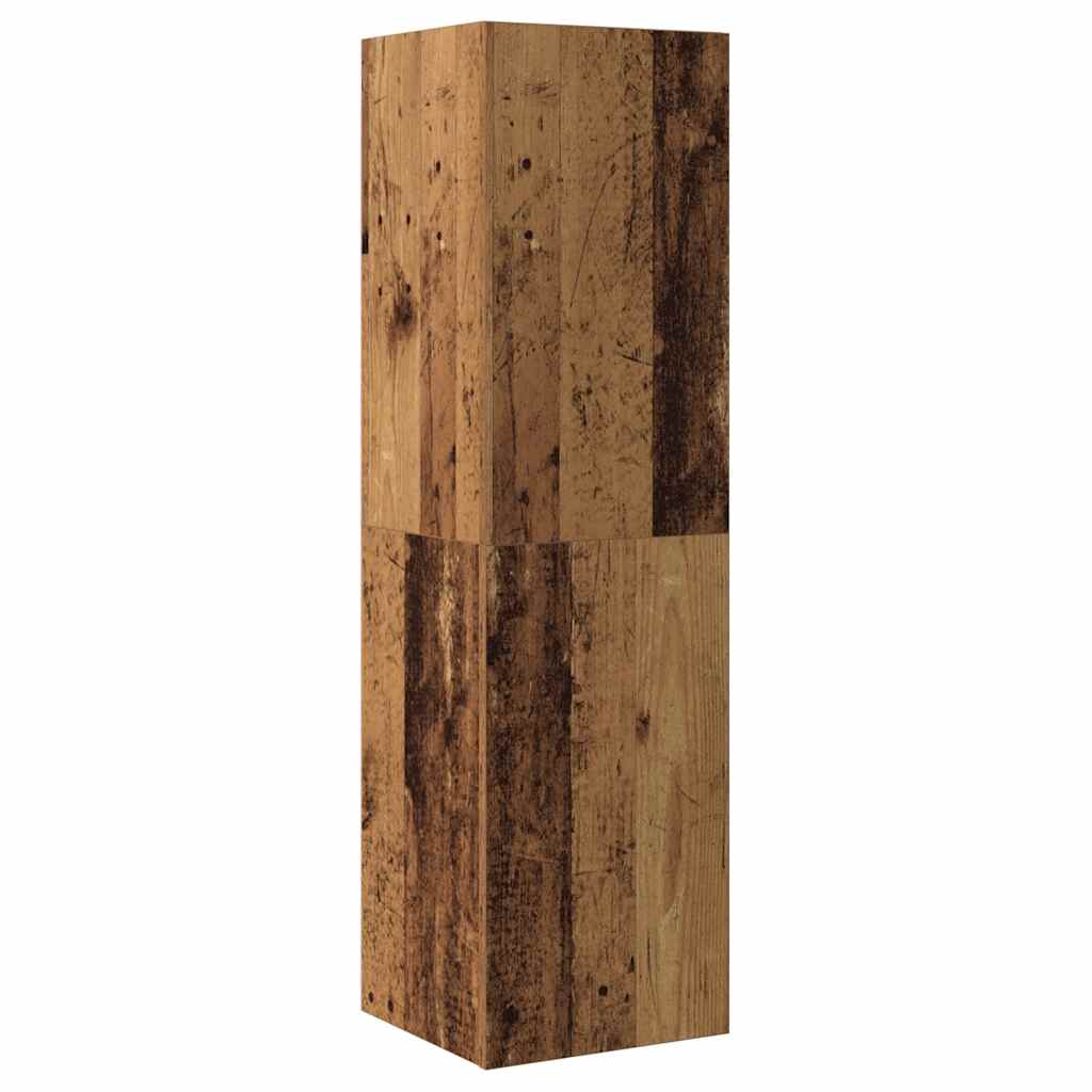 3-tlg. TV-Schrank-Set Weiß Holzwerkstoff
