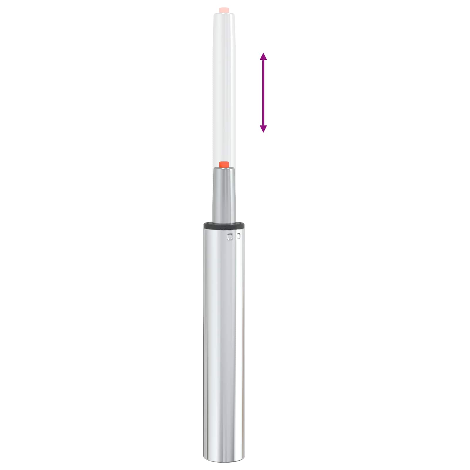 Bürostuhl Gaszylinder Schwarz 239-309 mm Eisen