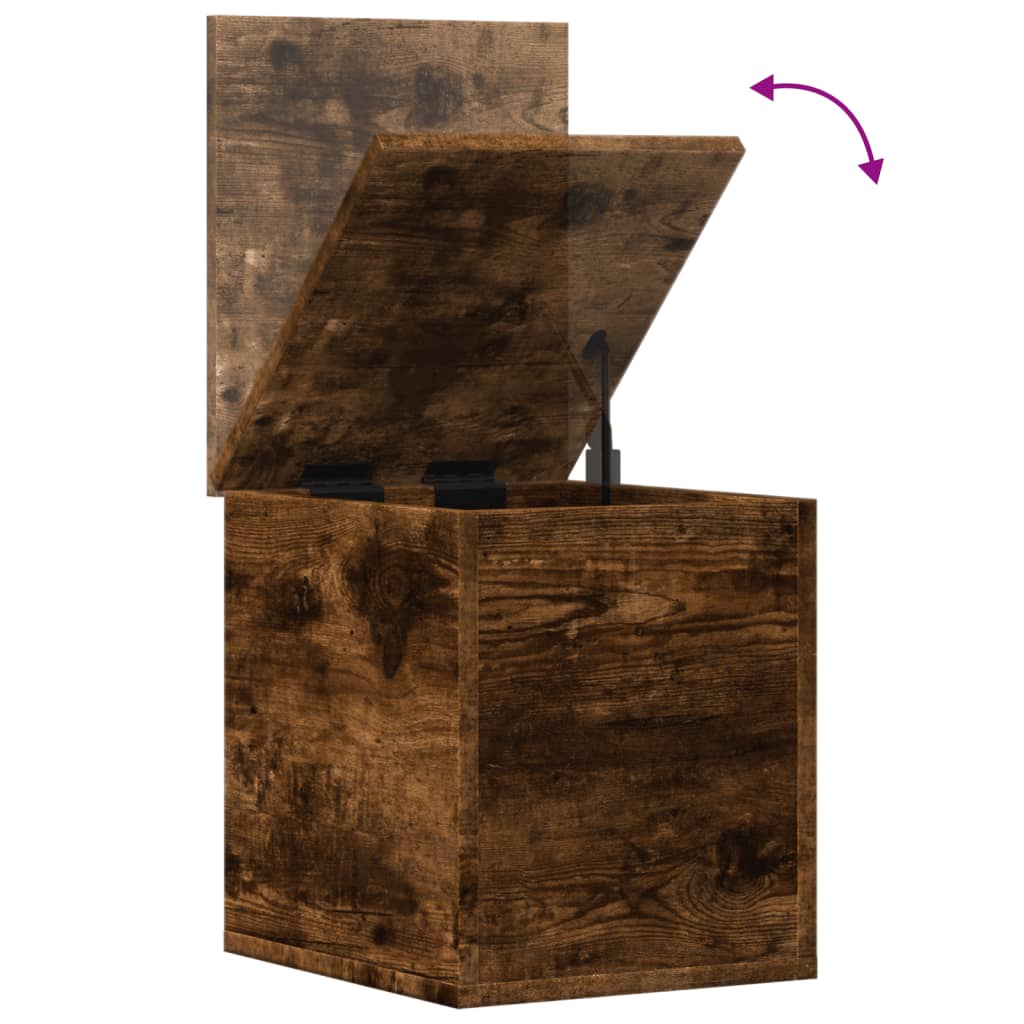 Aufbewahrungstruhe Weiß 84x42x46 cm Holzwerkstoff