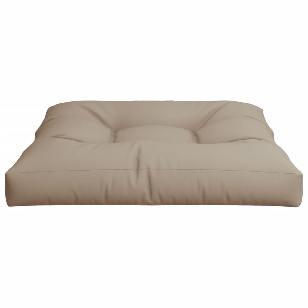 Palettenkissen Anthrazit 50x50x12 cm Stoff