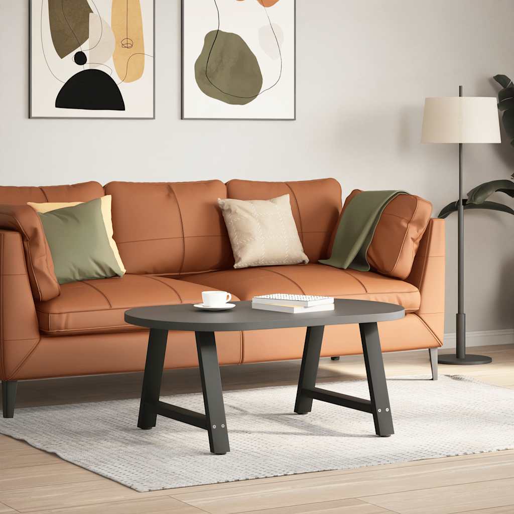 Couchtischbeine A-Form 2 Stk. 30x(30-31) cm Stahl