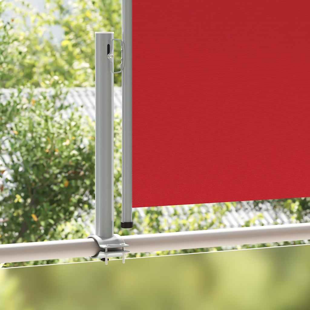 Seitenmarkise 60 x 300 cm 100% Polyester Eisen Stahl