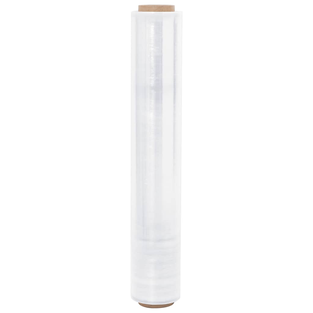 Stretchfolie 2 Stk. Transparent 17 μm 50 cm x 150 m