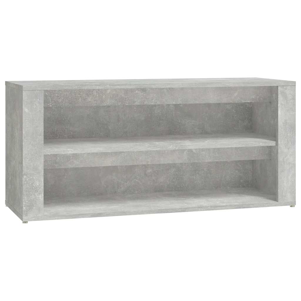 Schuhregal Weiß 100x35x45 cm Holzwerkstoff