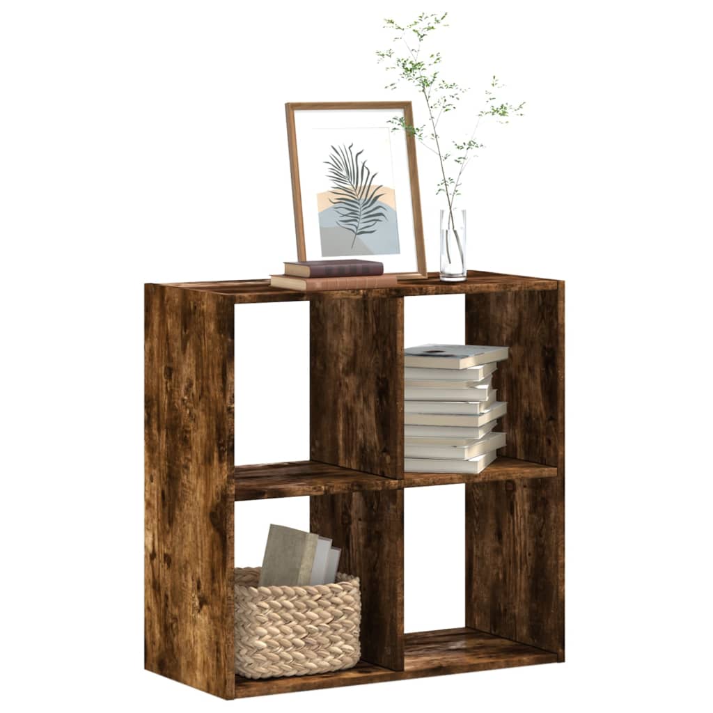 Bücherregal Schwarze Eiche 102 x 32 x 102 cm