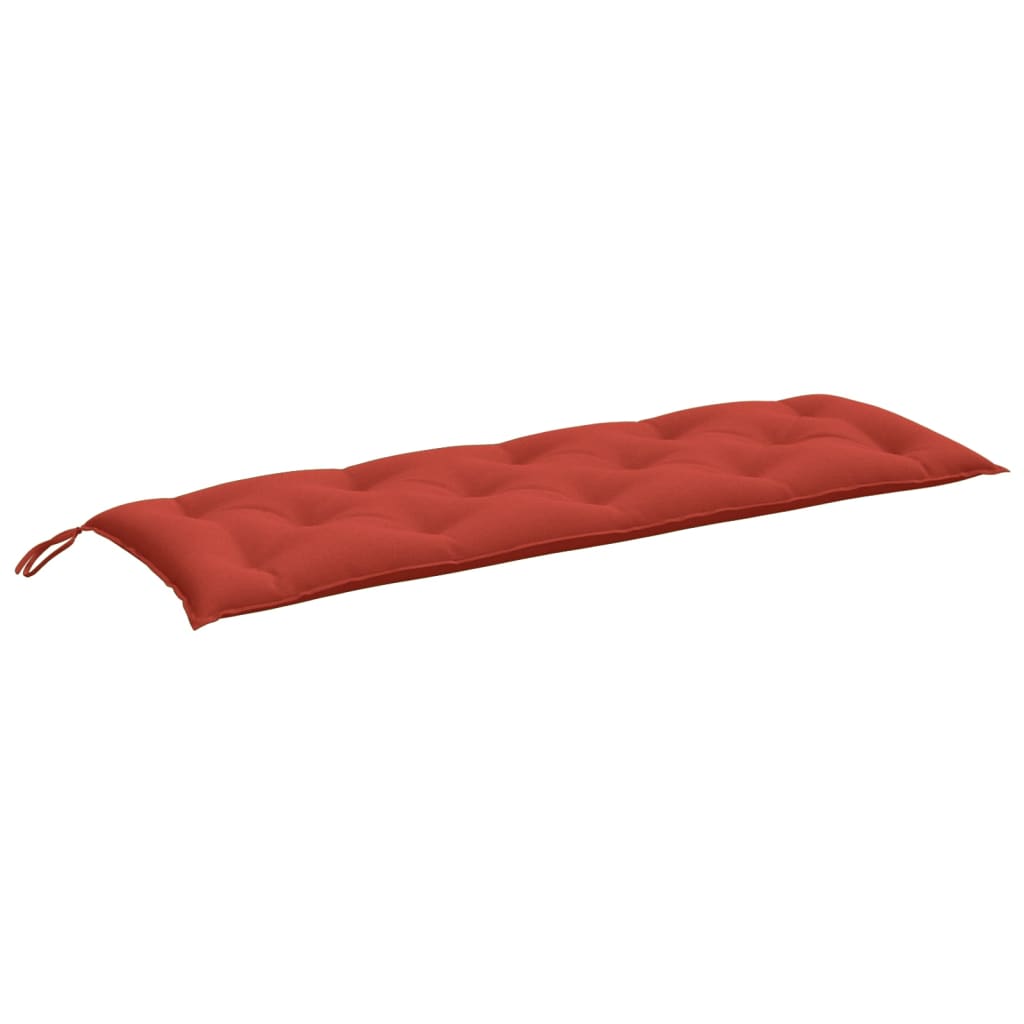 Gartenbank-Auflage Melange Anthrazit 100x50x7 cm Stoff