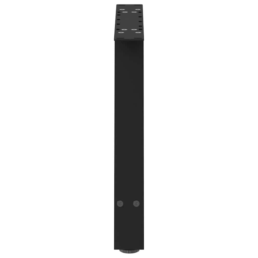 Couchtischbeine A-Form 2 Stk. 30x(30-31) cm Stahl
