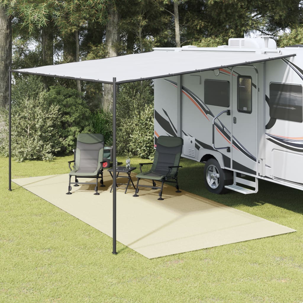 Zeltteppich Anthrazit 4x2 m