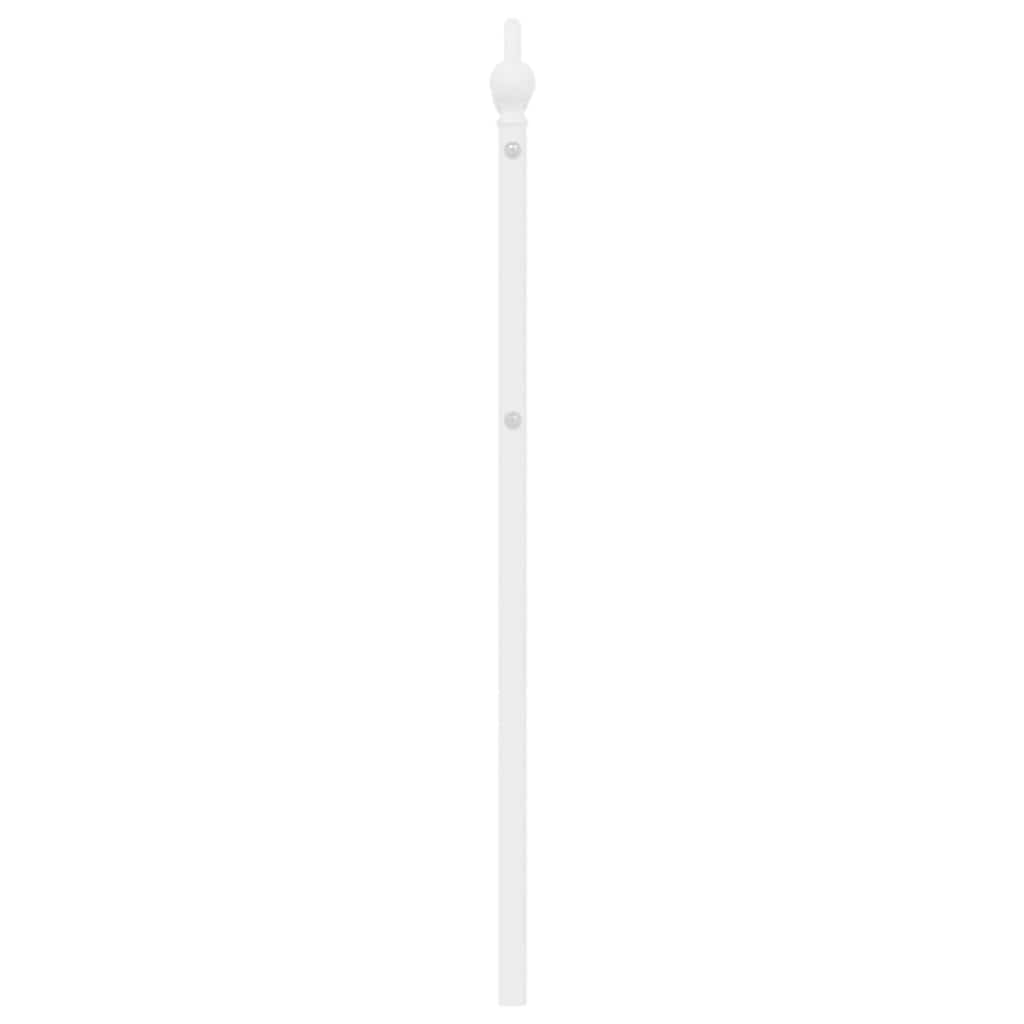 Ersatz-Kopfteil Metall Schwarz 135 cm