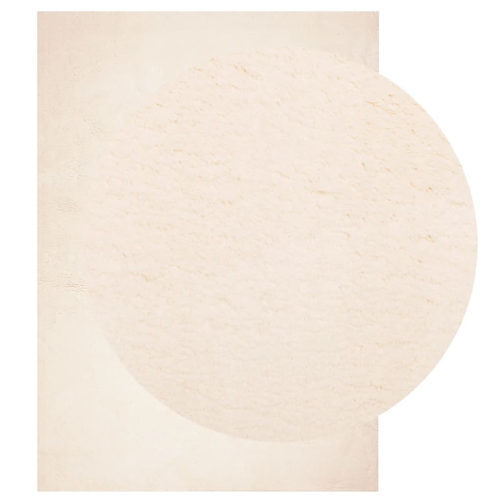 Teppich HUARTE Kurzflor Weich und Waschbar Anthrazit 60x110 cm