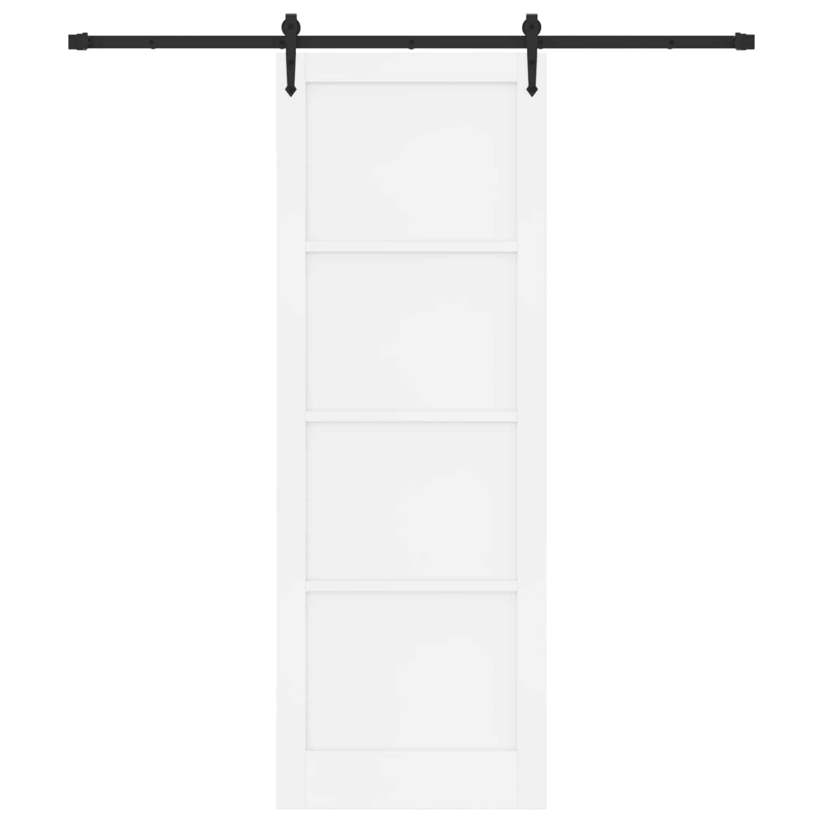 Schiebetür ORKDAL Natur 61 x 198,5 cm Massives Kiefernholz