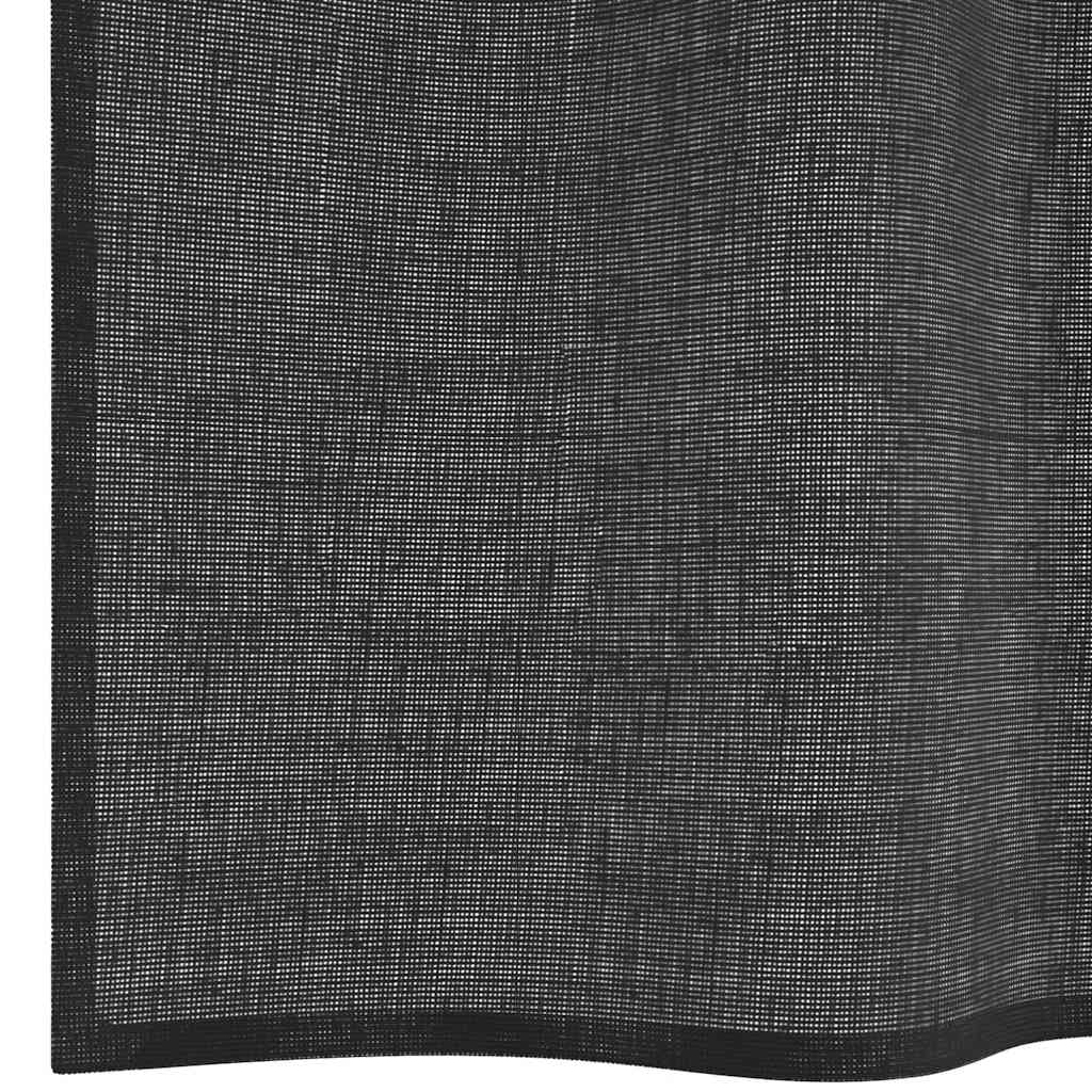 Voile Vorhänge mit Ösen 2 Stk. Apfelgrün 140x140 cm