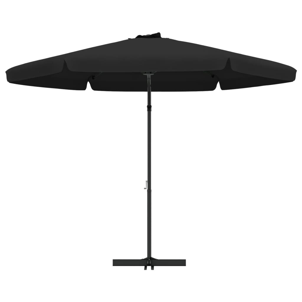 Sonnenschirm mit Stahlmast 300 cm Anthrazit