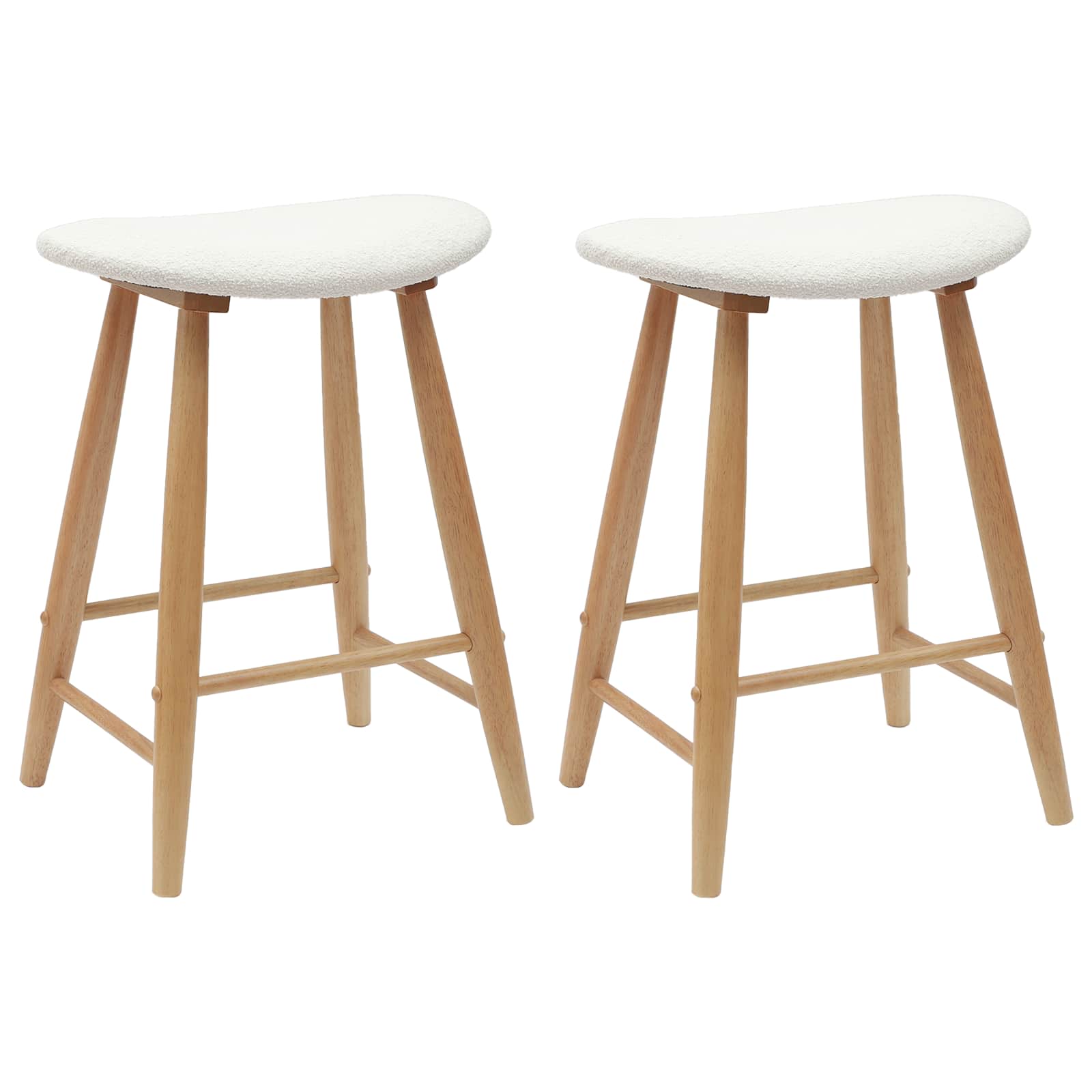 Esszimmerstühle 2 pcs Hellbraun 46 x 37 x 63 cm