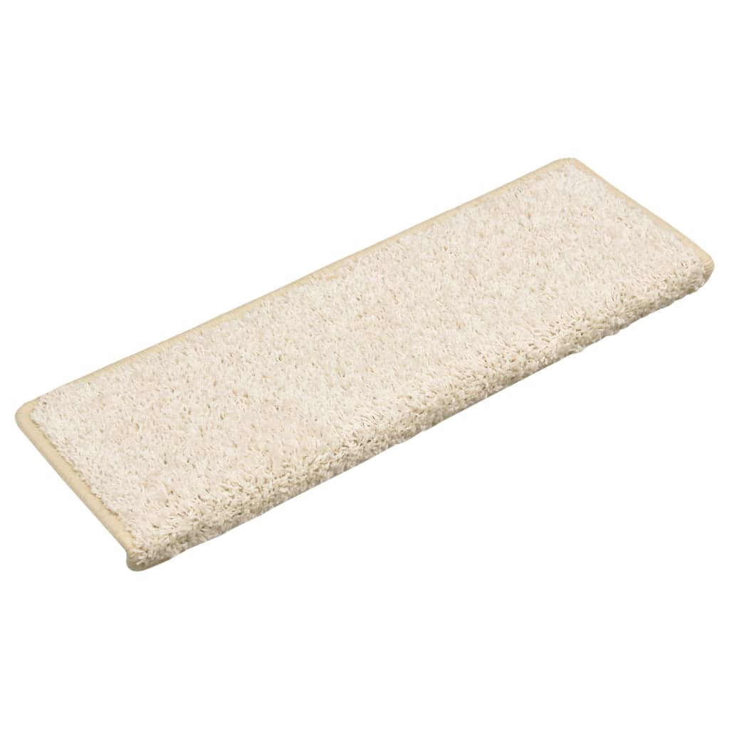Stufenmatten 15 Stk. 65x21x4 cm Grau Rechteckiger Rand