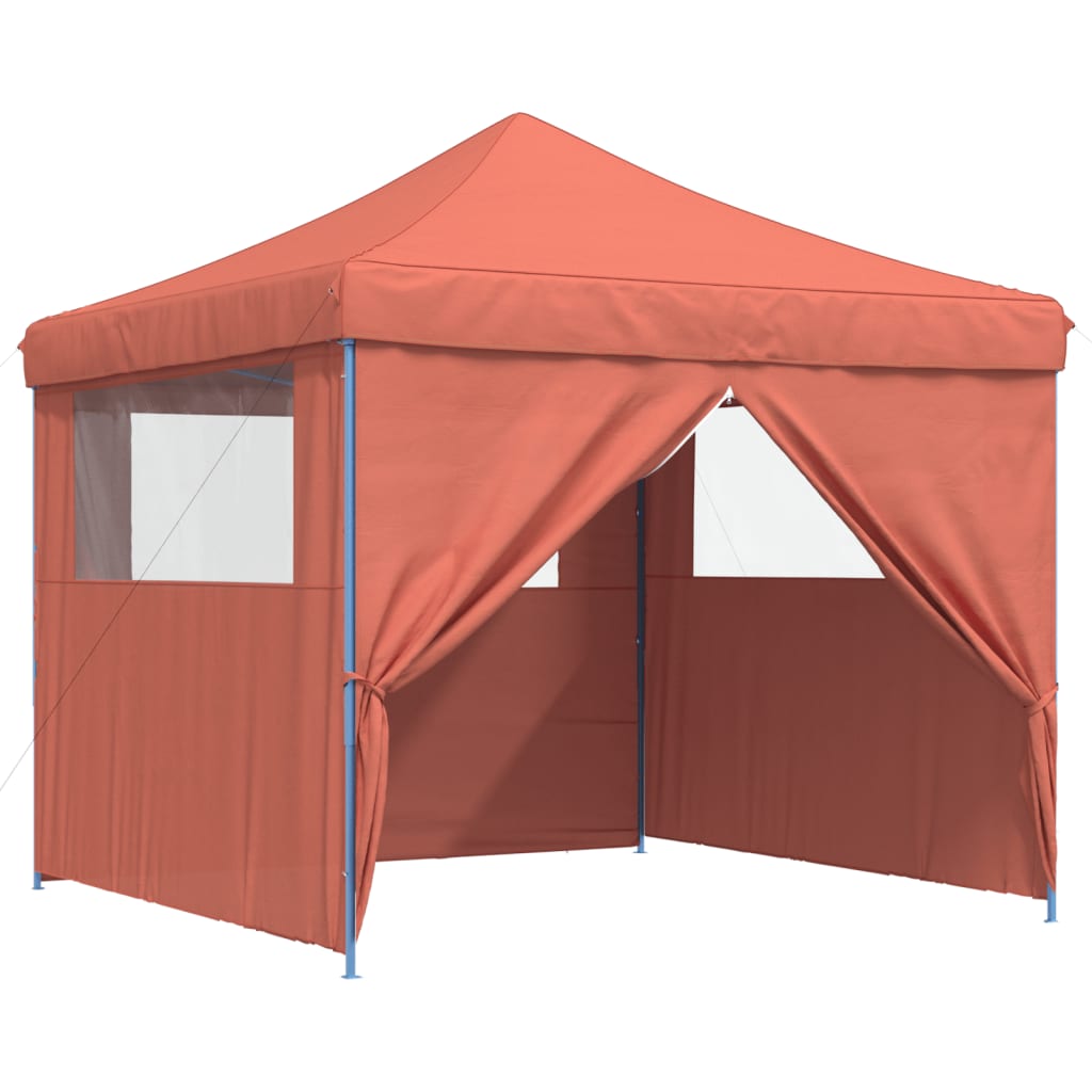 Partyzelt Faltbar Pop-Up Schwarz 292x292x315 cm