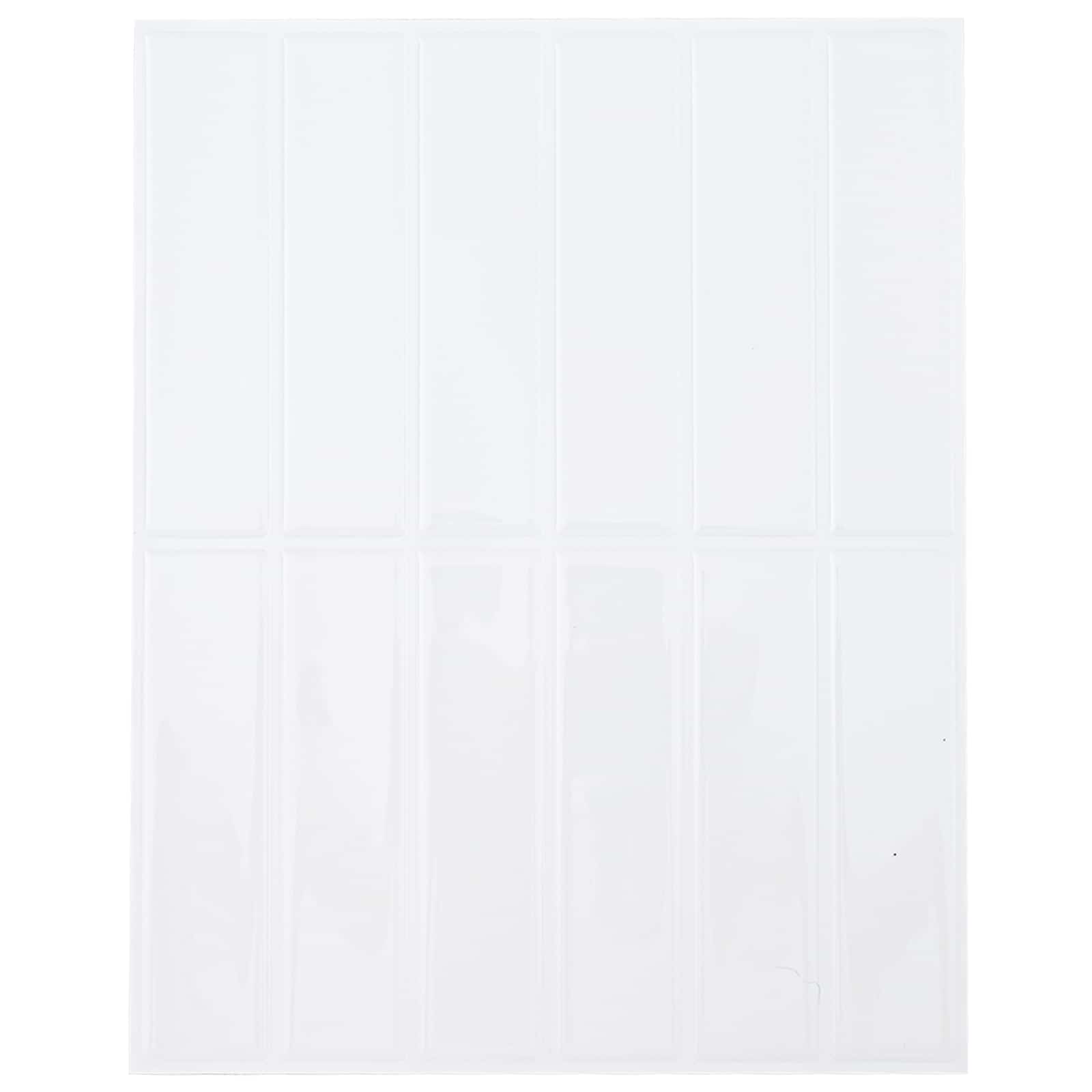 Rechteckige Fliese 10 pcs Dunkelgrün 29 x 23 x 0,08 cm