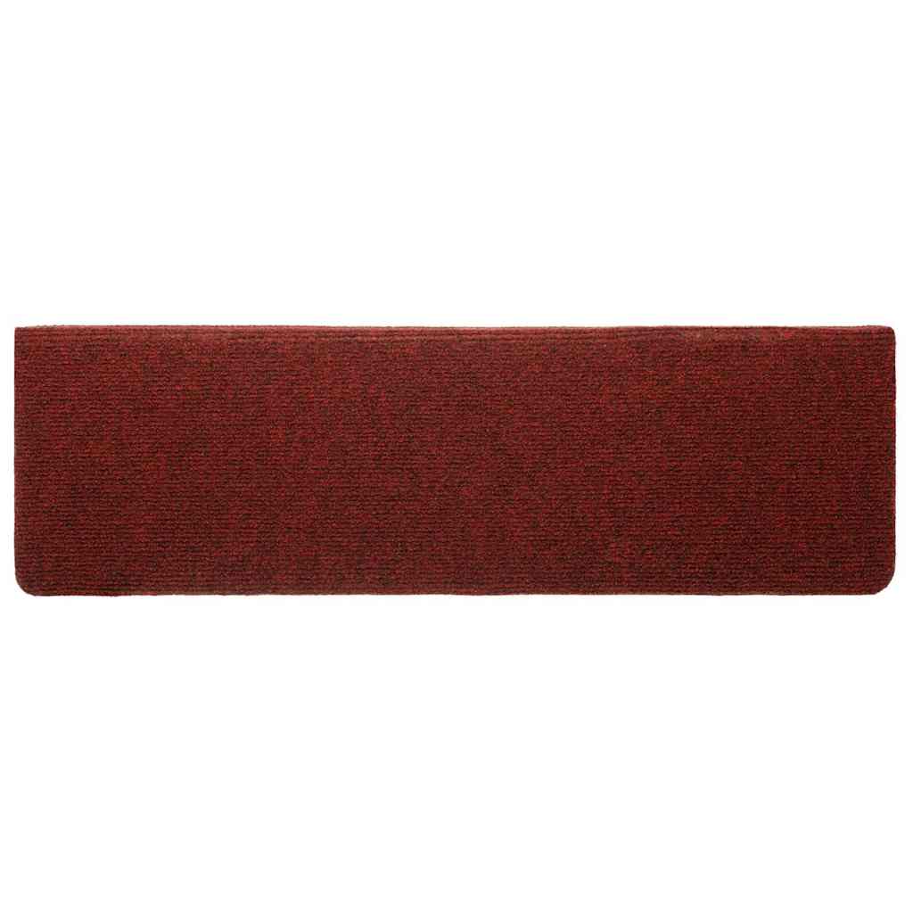 Stufenmatten Selbstklebend 15 Stk. 65x21x4 cm Hellbraun Rechteckiger Rand