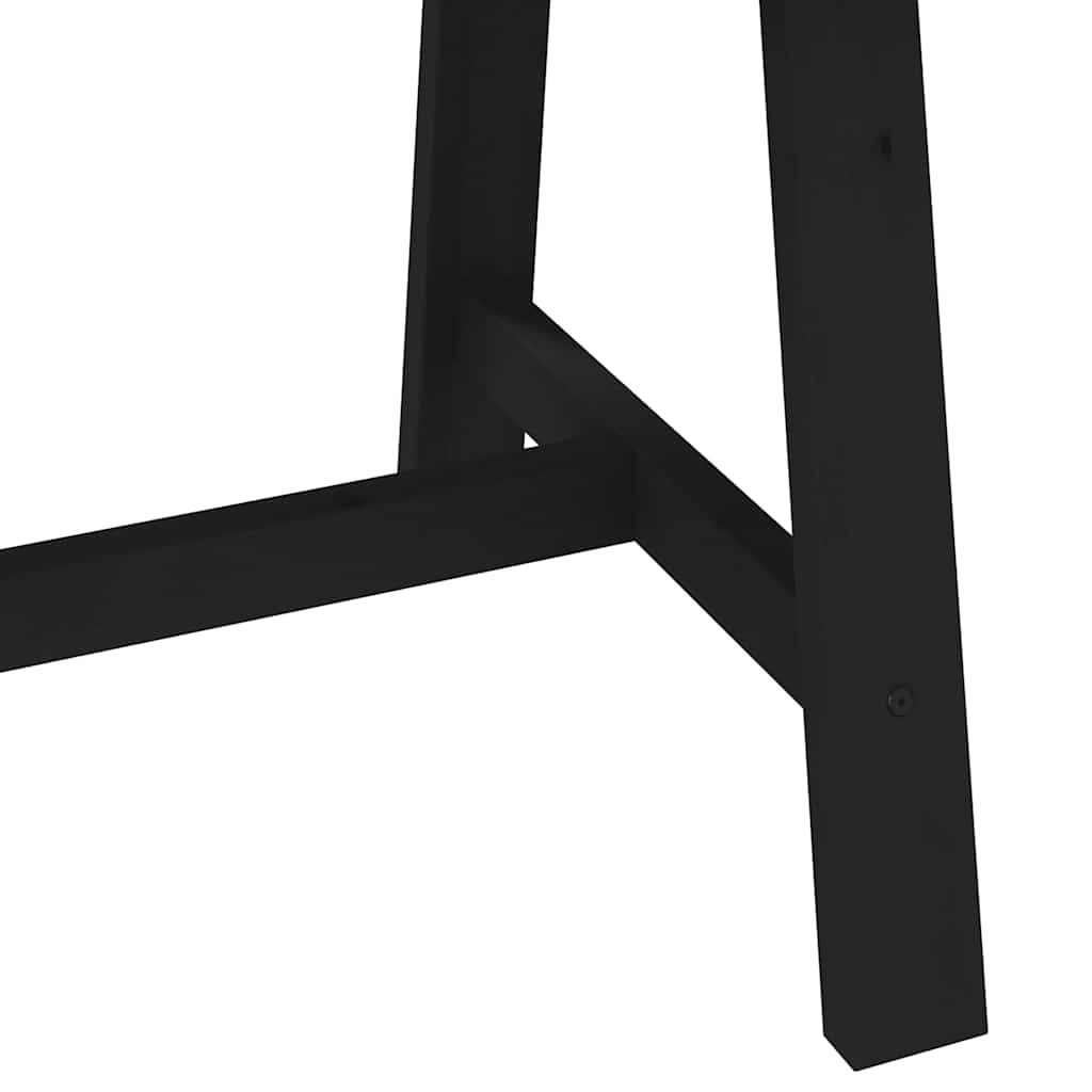 Esstisch NOAIN U-Form-Beine 180x90x75 cm Massivholz Kiefer