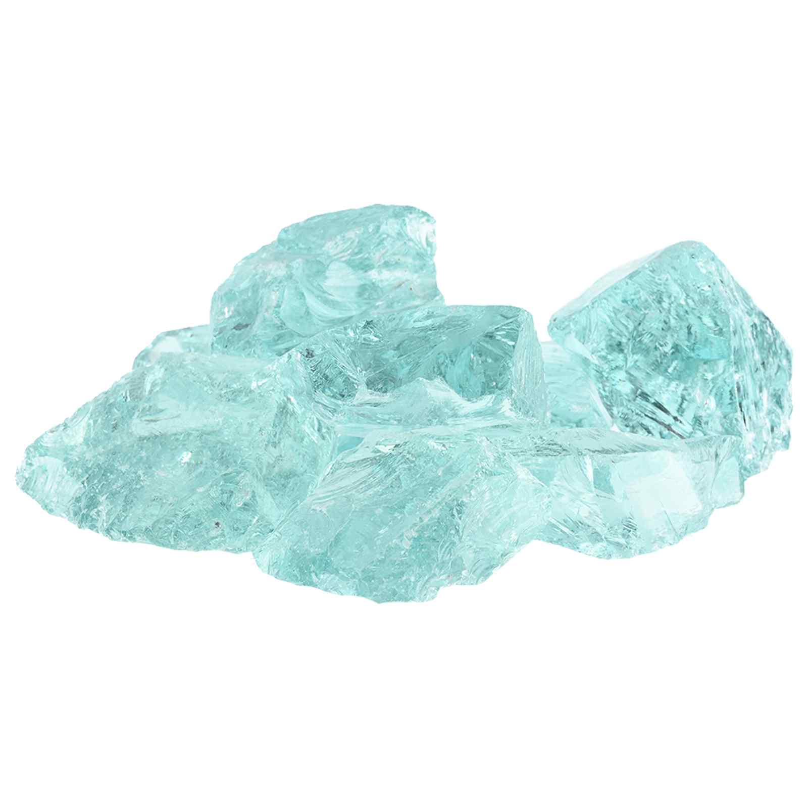 Gabionensteine aus Glas Grün 60-120 mm 25 kg