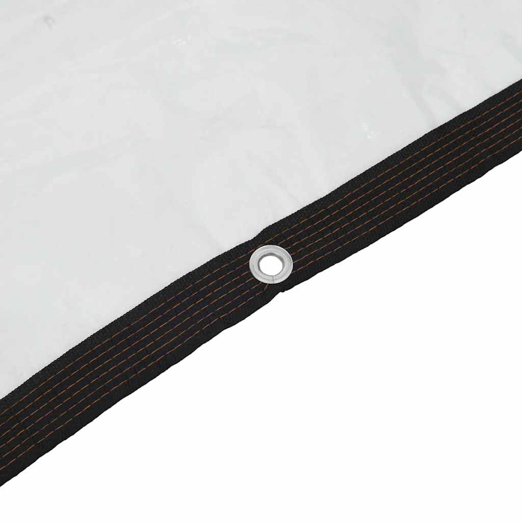 Transparente Plane mit Ösen 1x2 m Polyethylen