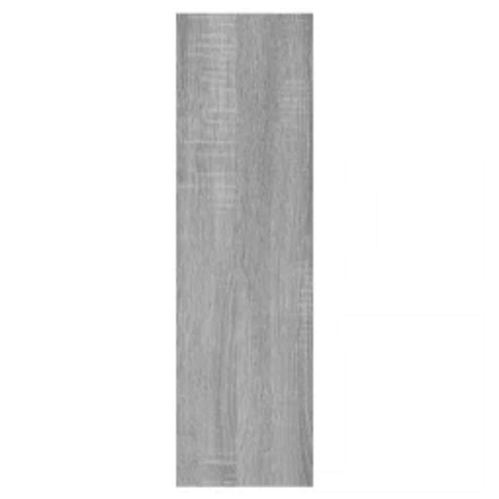 Wandregal Weiß 75x16x55 cm Holzwerkstoff