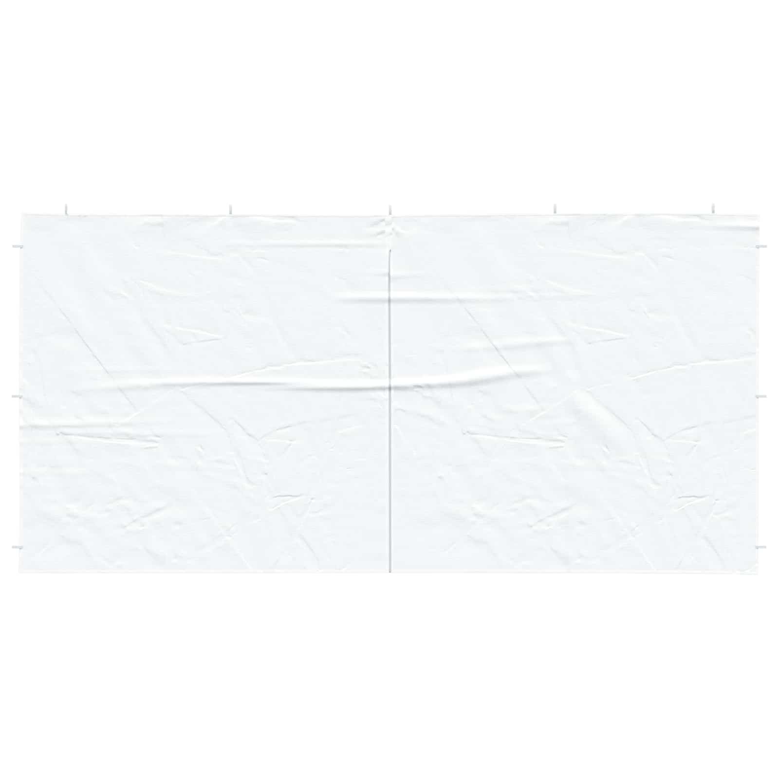 Party Zelt Seitenteil 2 pcs Rot 300 x 195 cm PE und Stahl