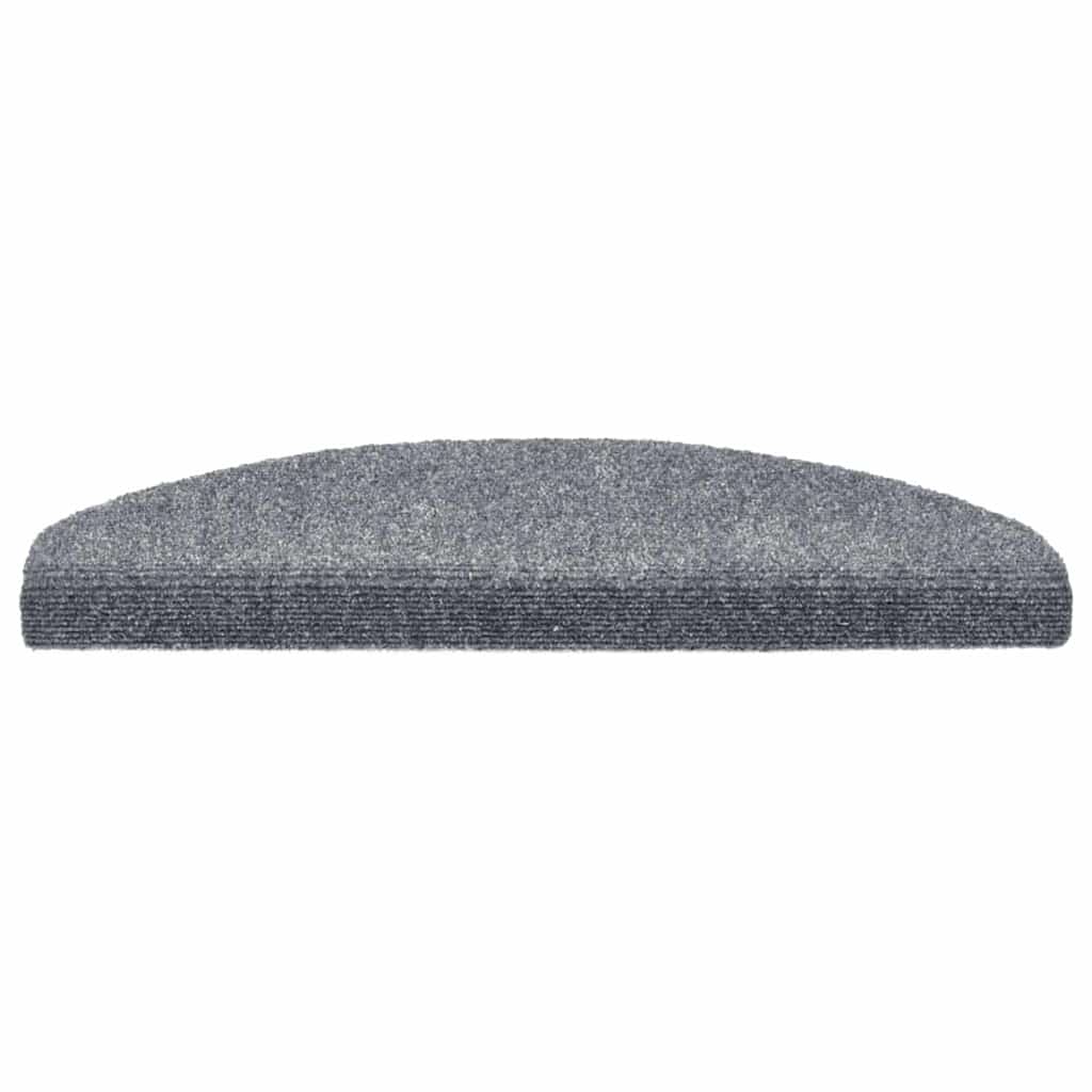 Stufenmatten Selbstklebend 15 Stk. 56x17x3 cm Hellbraun Halbrund