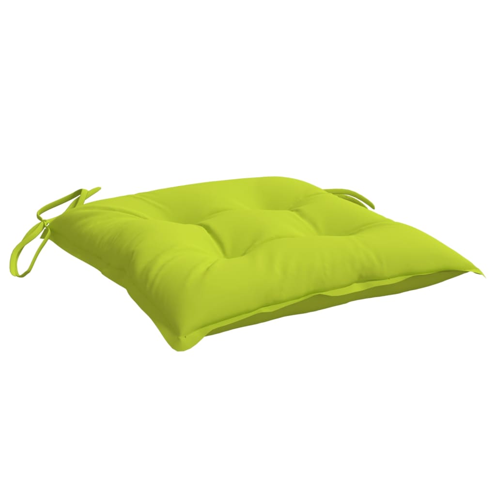 Stuhlkissen 4 Stk. Hellblau 40x40x7 cm Oxford-Gewebe
