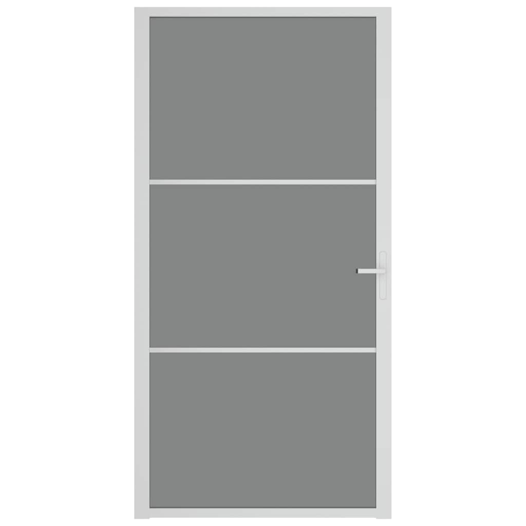 Innentür ESG Glas und Aluminium 76x201,5 cm Schwarz