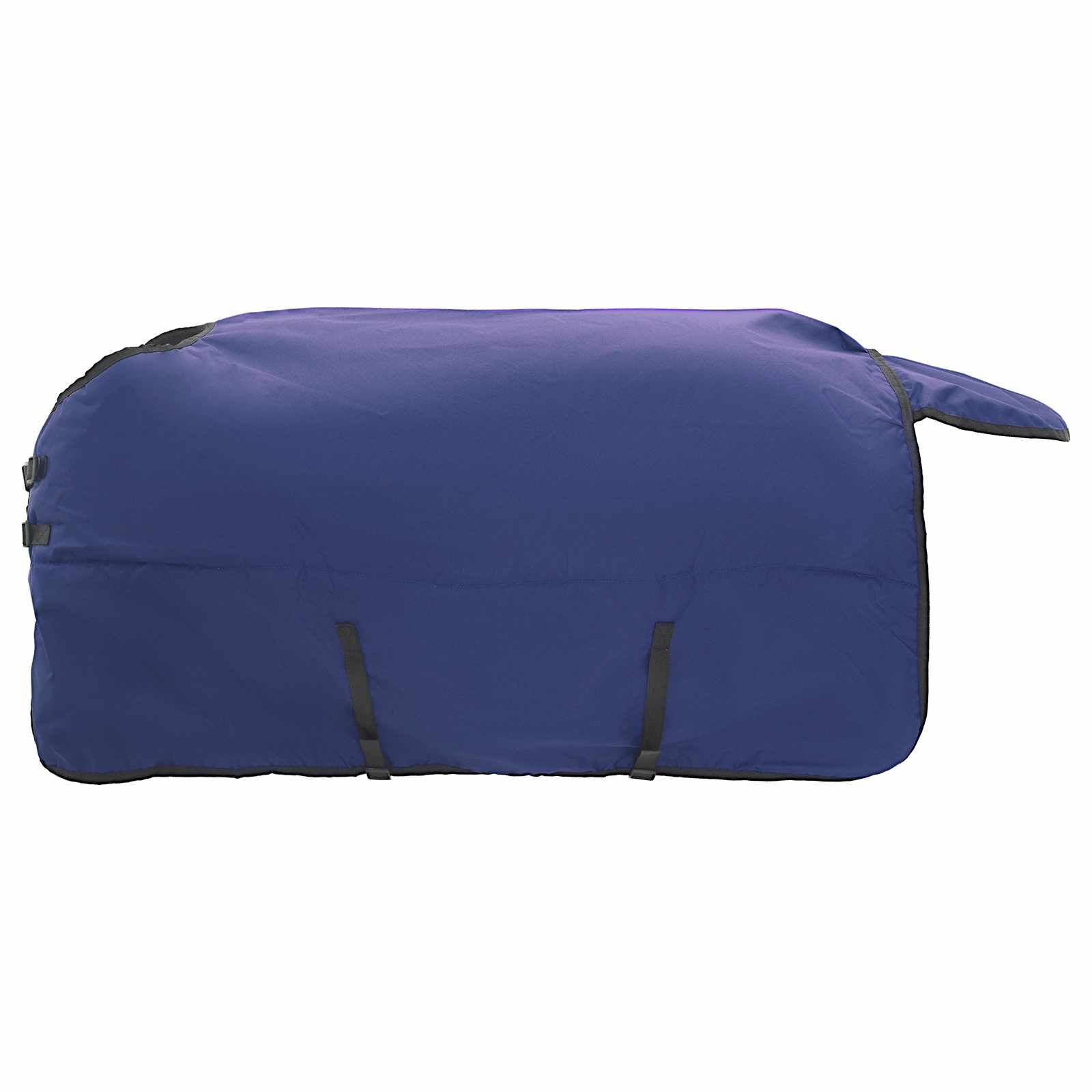 Pferdedecke Dunkelgrün und Schwarz 75 cm Polyester