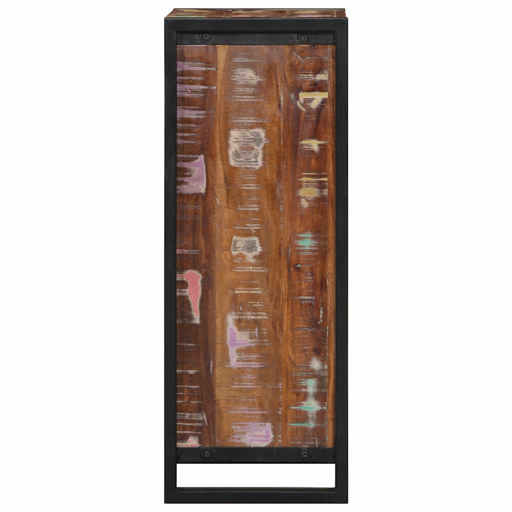 Nachttisch mit Regal Braun 40 x 30 x 80 cm Massivholz Mango