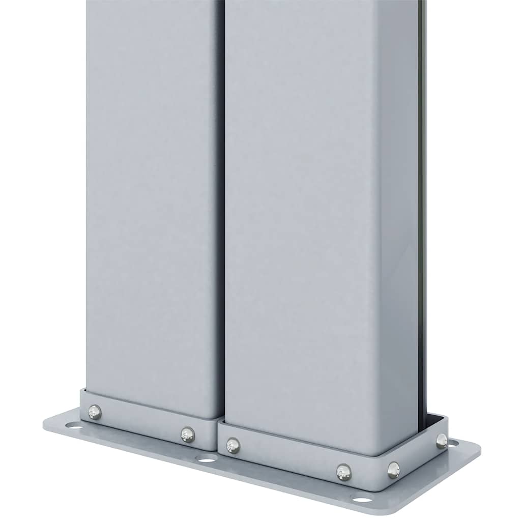 Ausziehbare Seitenmarkise 160×600 cm Braun