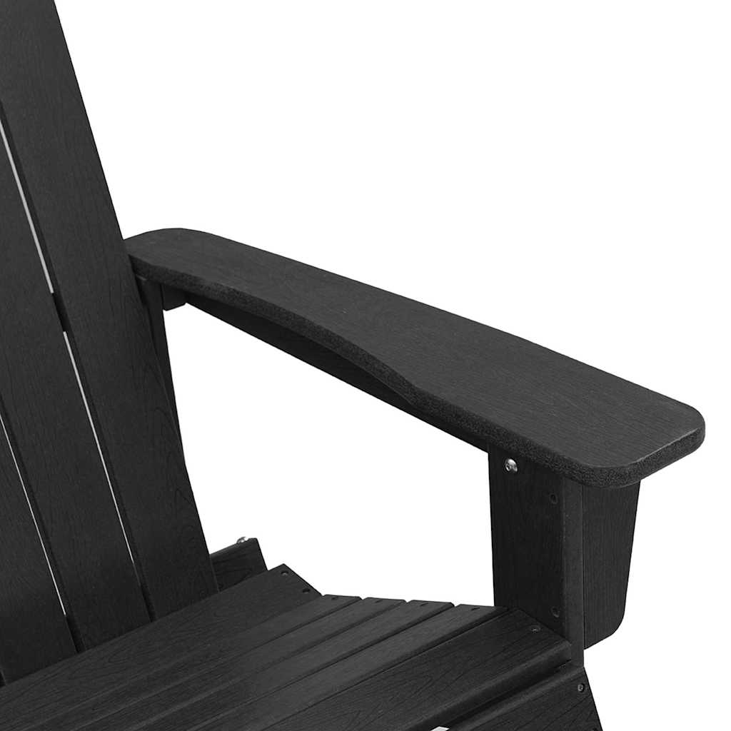 Adirondack-Schaukelstuhl Weiß 92 x 73,5 x 92 cm HDPE