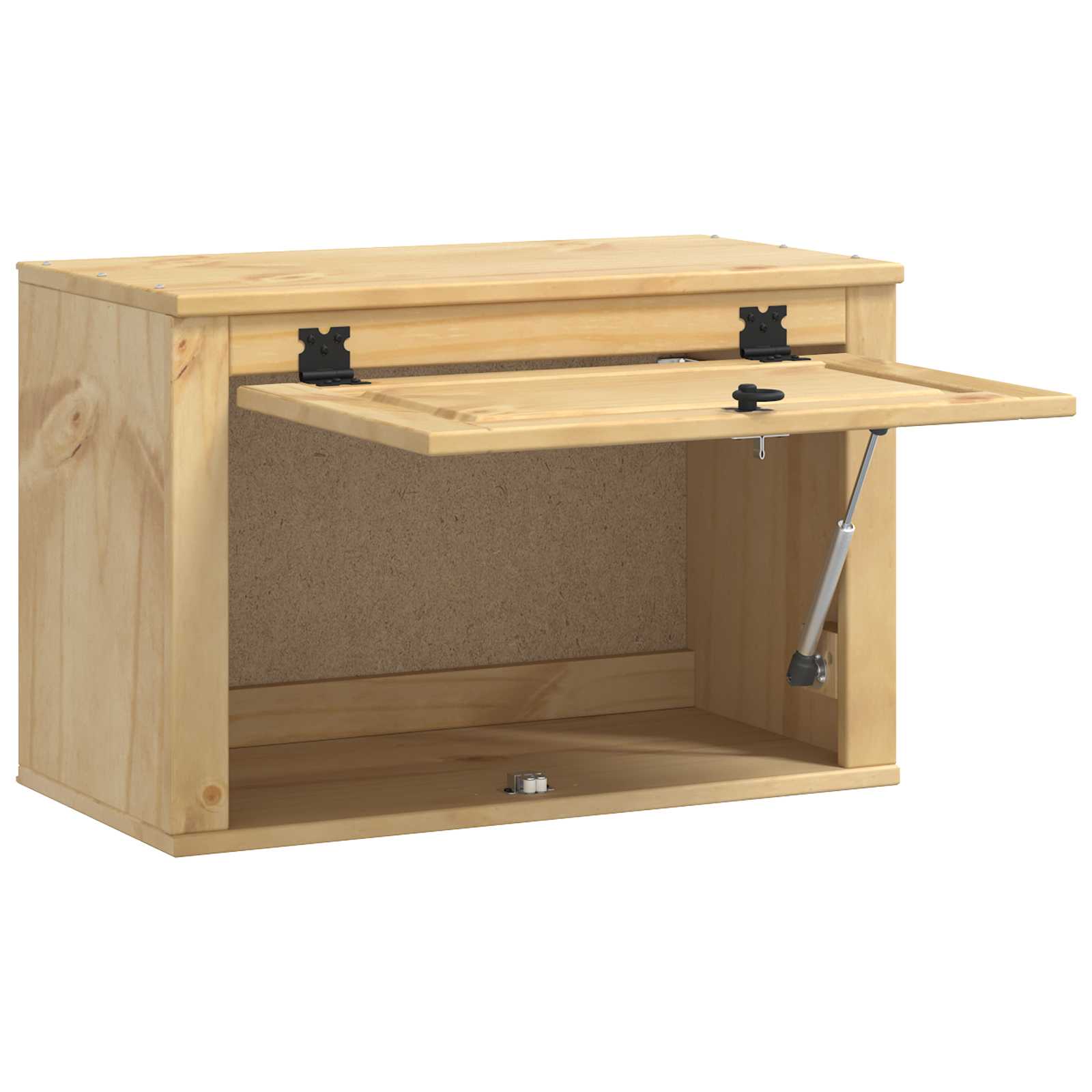Schrank SKI Honigbraun 60 x 46 x 81,5 cm Massives Kiefernholz