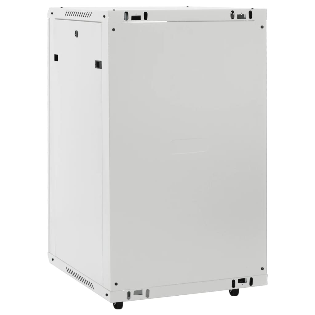 15U Netzwerkschrank 19" IP20 Schwarz 60x45x86 cm