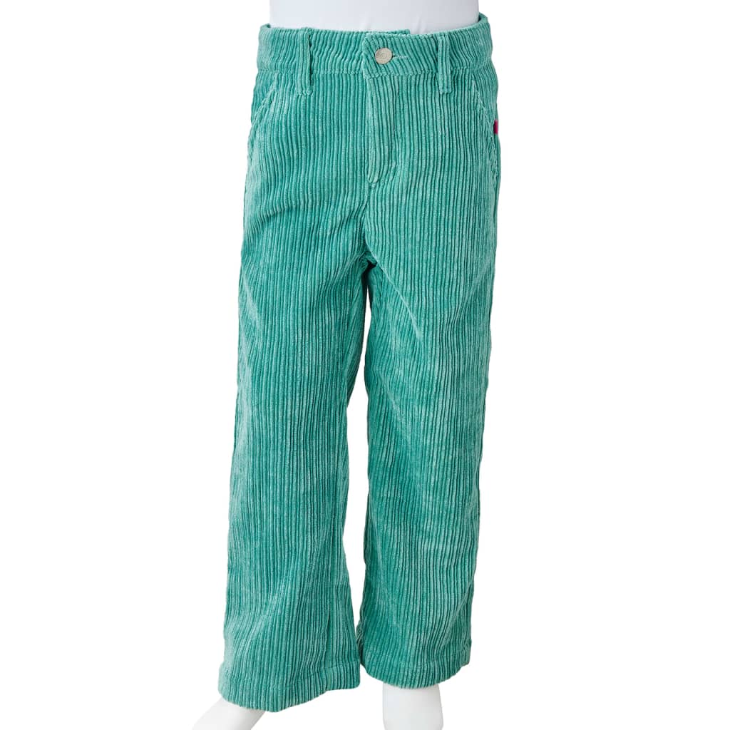 Kinderhose Cord Minzgrün 104
