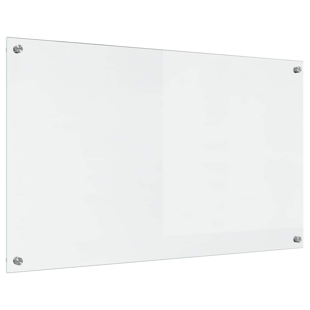 Küchenrückwand 2 pcs Weiß 70 x 40 cm Gehärtetes Glas