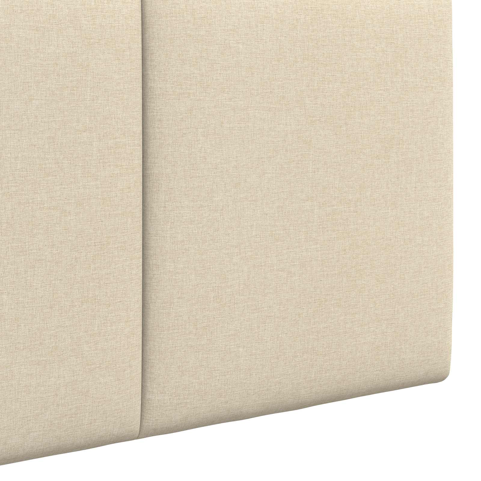 Hängendes Kopfteil Mit LED Licht Wolkengrau Stoff