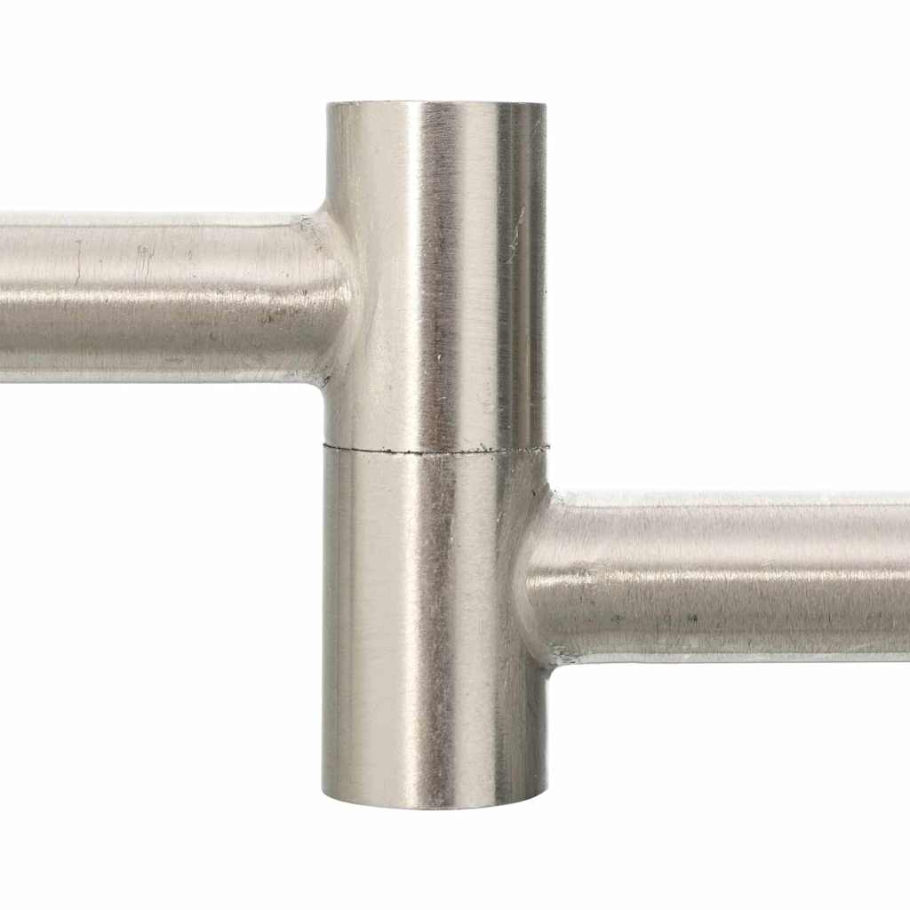 Deckenstrahler mit Strahlern Nickel 8 x 8 x 10,5 cm Stahl