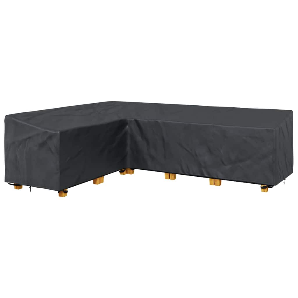 Möbelbezug Schwarz 235 x 235 x 85 cm 210D Oxford Stoff