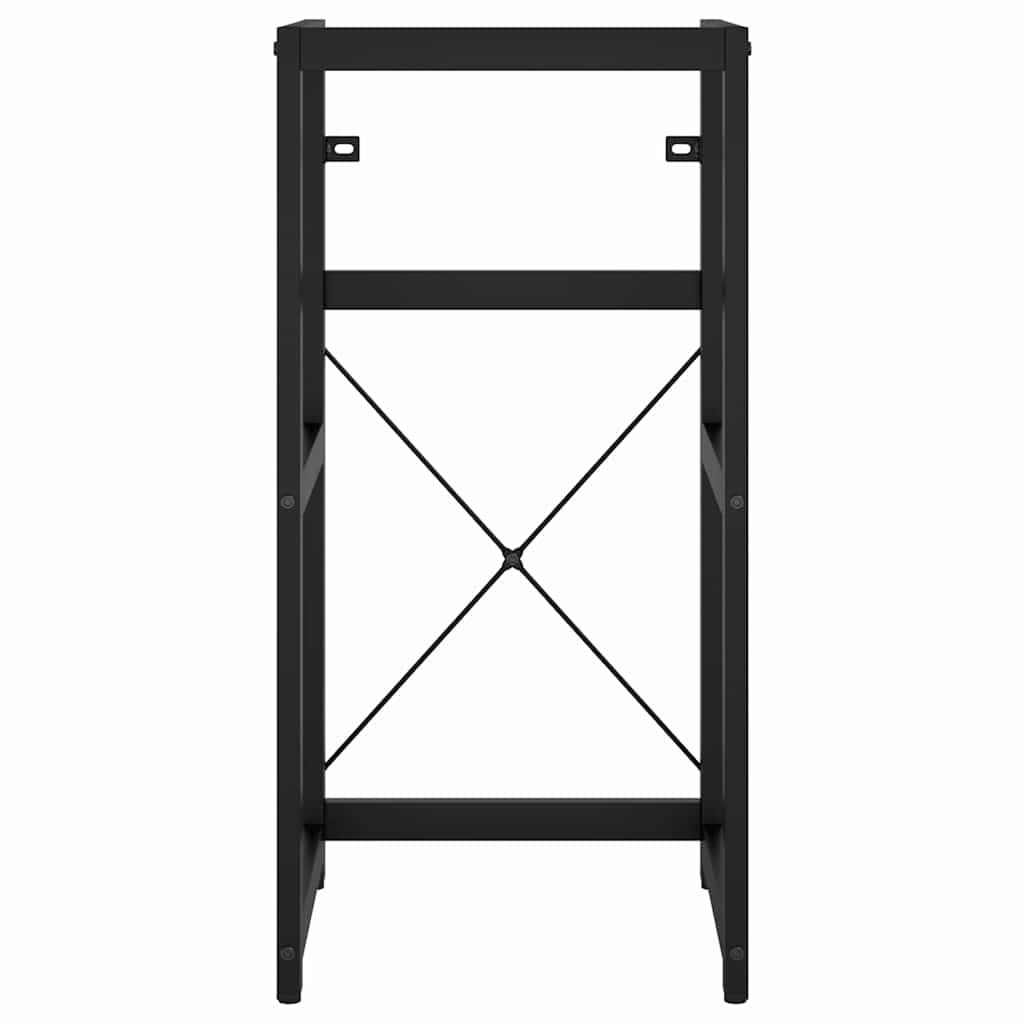 Badezimmer Waschtischgestell Weiß 40x38x83 cm Eisen