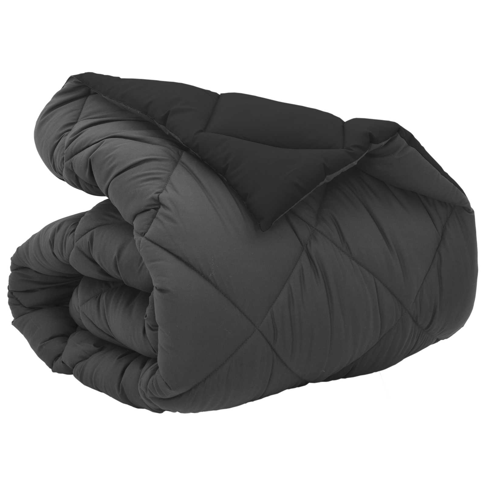 Winterbettdecke Anthrazit 135 x 200 cm Mikrofaser